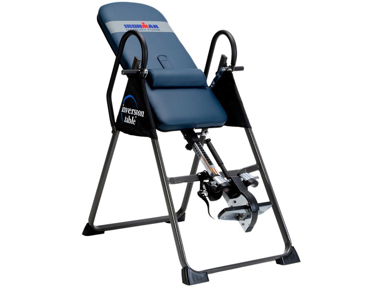 Ironman Gravity 4000 Inversion Table with Memory Foam