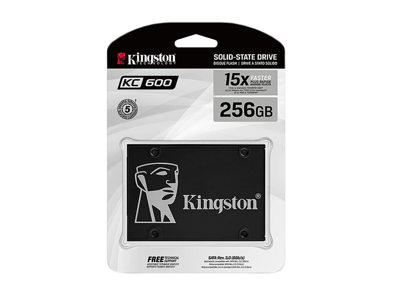 Ssd накопитель kingston kc600 skc600 256g 256гб обзор