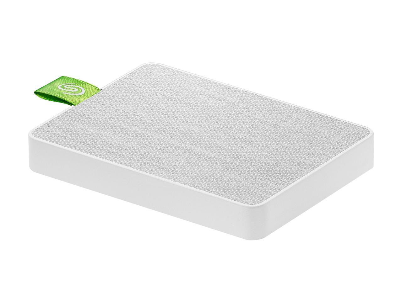 Seagate Ultra Touch SSD 1TB External Solid State Drive Portable White