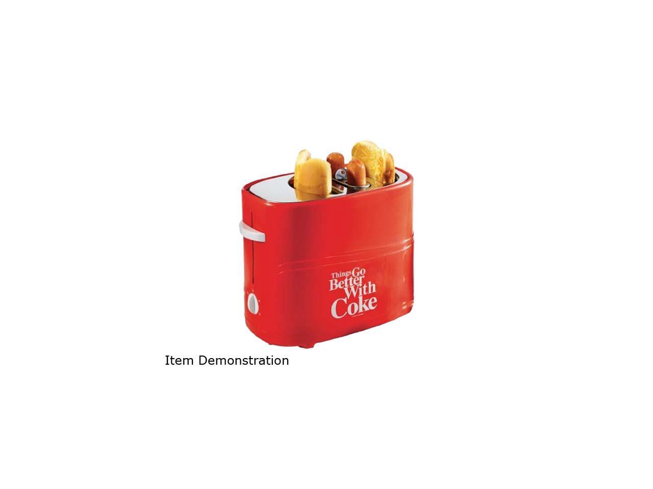 Nostalgic CocaCola Hot Dog and Bun Toaster, HDT600COKE