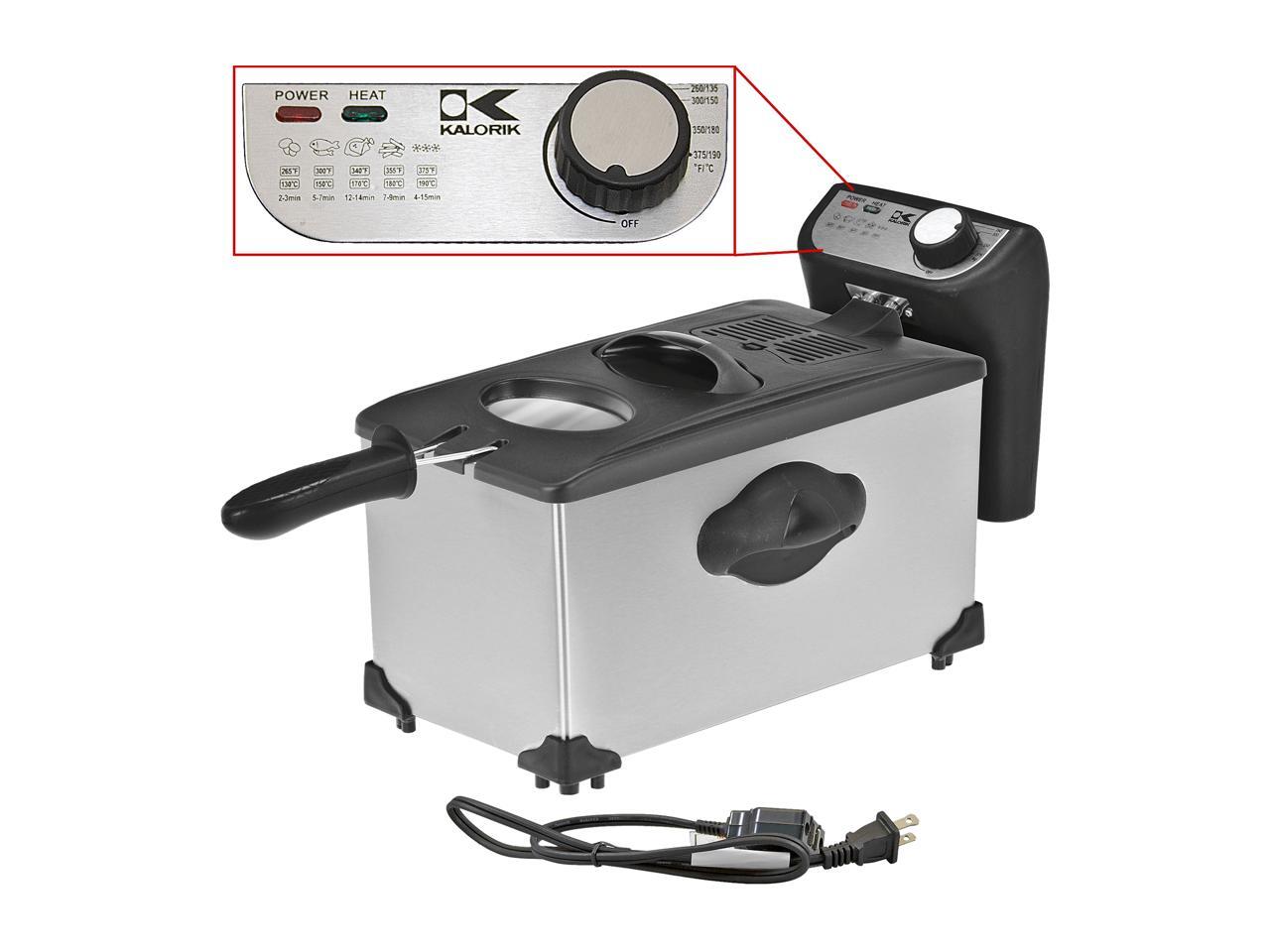 Kalorik Stainless Steel Deep Fryer