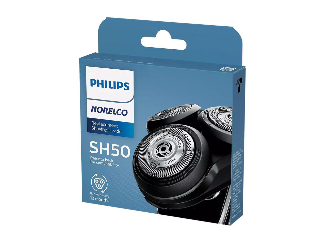 Philips Norelco Sh5052 Replacement Shaving Heads For Series 5000 Replaces Hq8 Head
