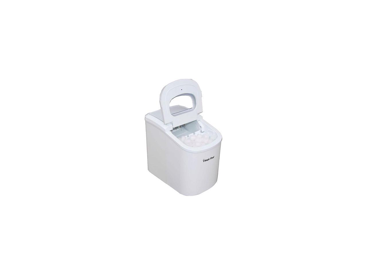 Magic Chef MCIM22W Portable Countertop 27 Pound Ice Cube Maker Machine