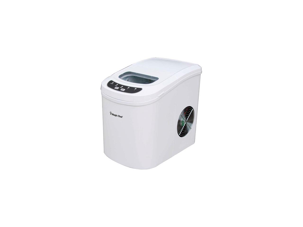 MAGIC CHEF MCIM22W Portable Countertop Ice Maker,27 lb ...