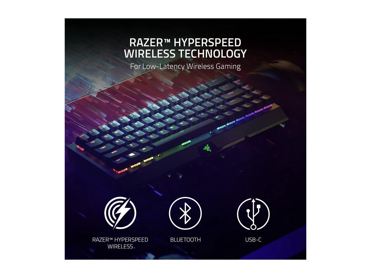 Razer BlackWidow V3 Mini HyperSpeed 65 Wireless Mechanical Gaming
