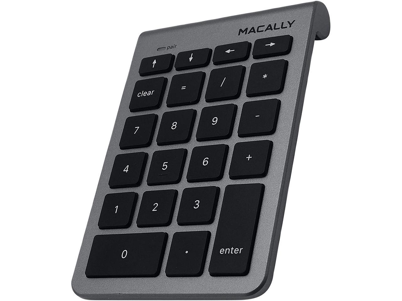Macally 22 key bluetooth numeric keypad for mac pc newegg