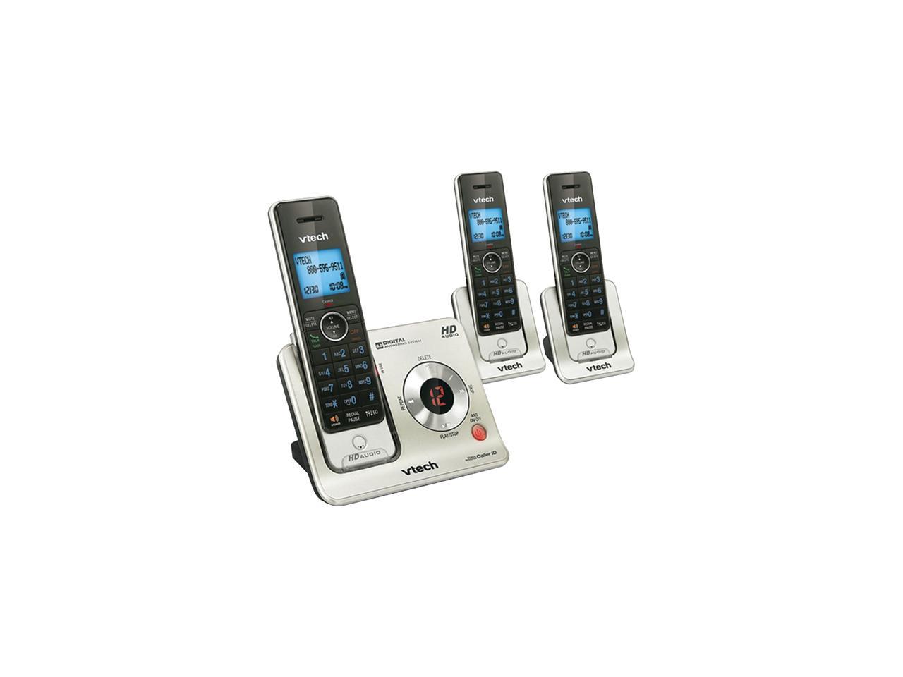 Vtech LS6425-3 Cordless Phone With Answering Machine - Newegg.com