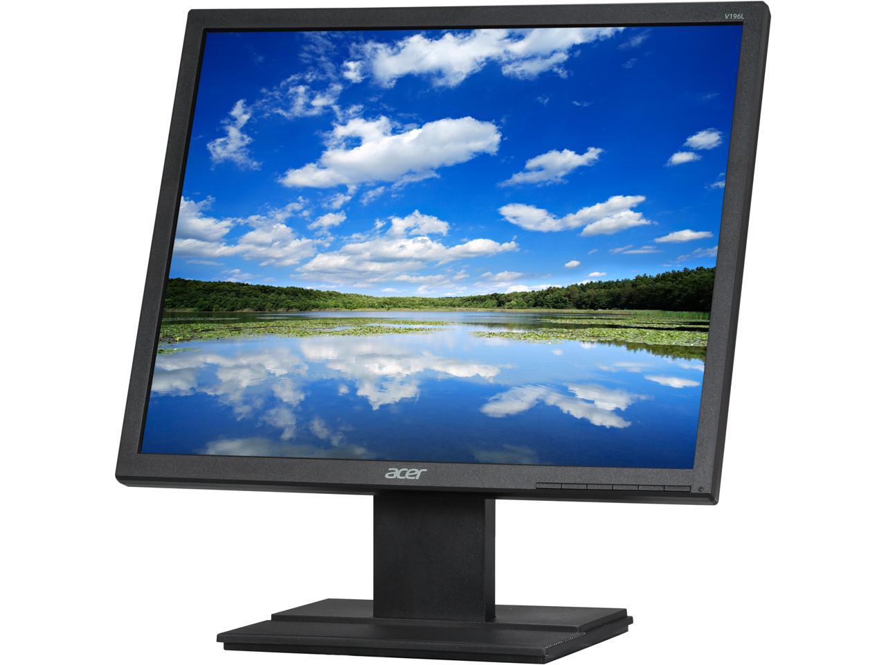 Acer V196Lbmd Black 19" 5ms LED Backlight Monitors TN Panel 250 cd/m2