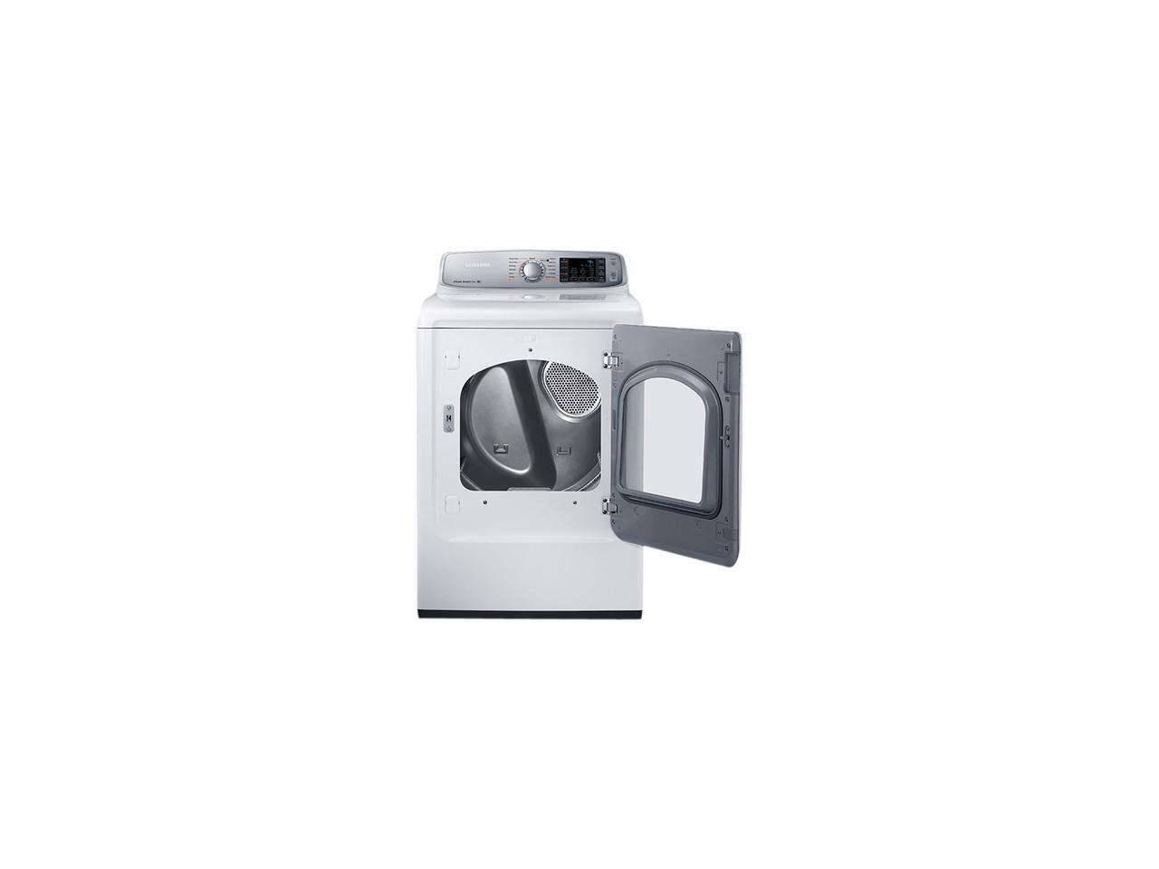 SAMSUNG DV50F9A6EVW Neat White Electric 7.4 cu. ft. Capacity Front Load