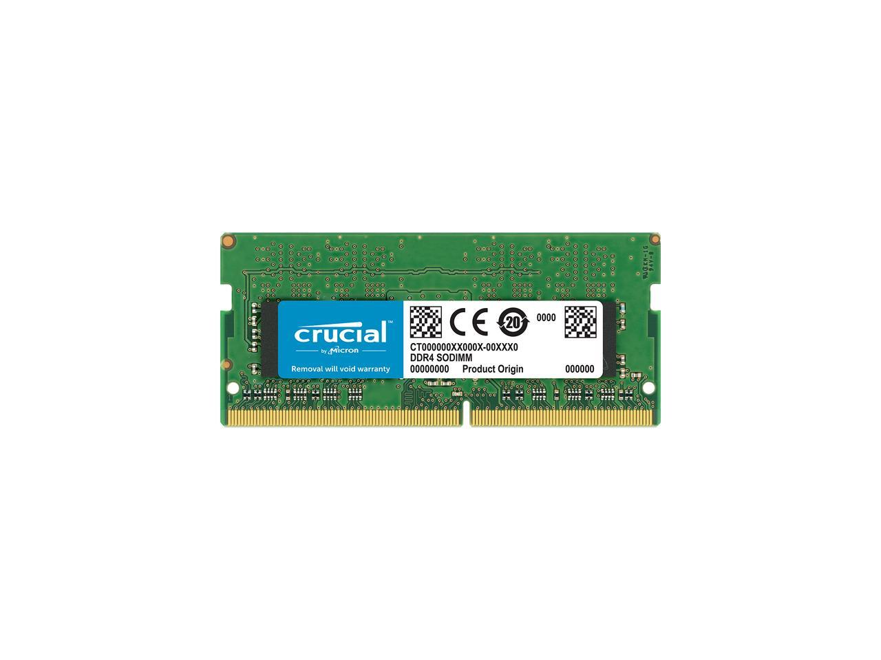Crucial 16GB Single DDR4 2400 (PC4 19200) 260-Pin SODIMM Memory 