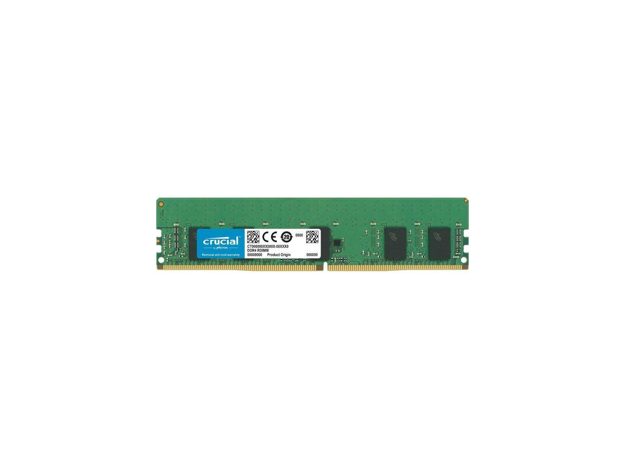 Crucial 8GB 288-Pin DDR4 2666 (PC4 21300) SDRAM ECC Registered Server ...
