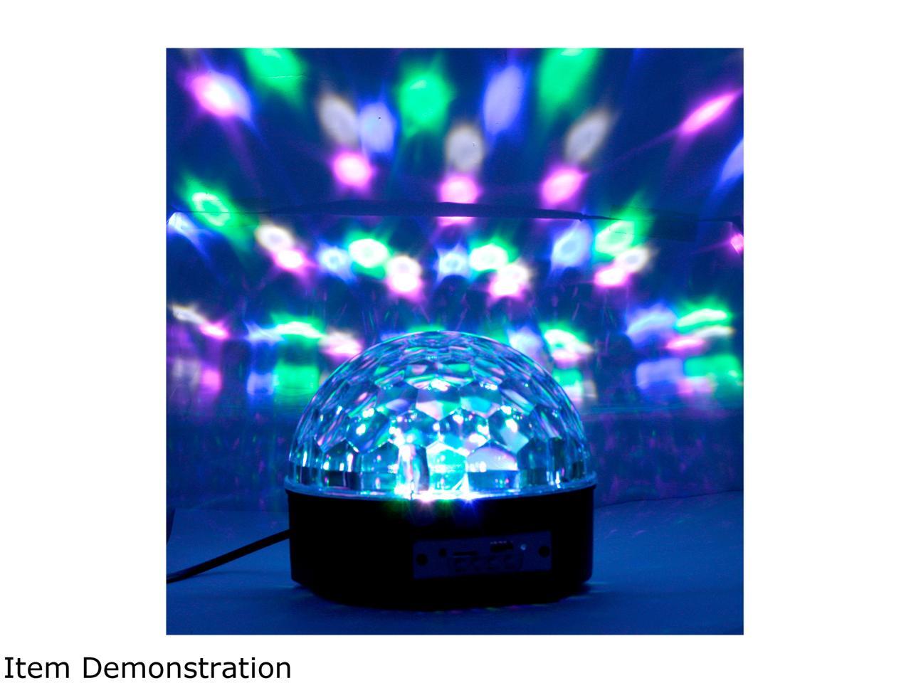 Disco Ball Bluetooth Speaker with Color LED Lights