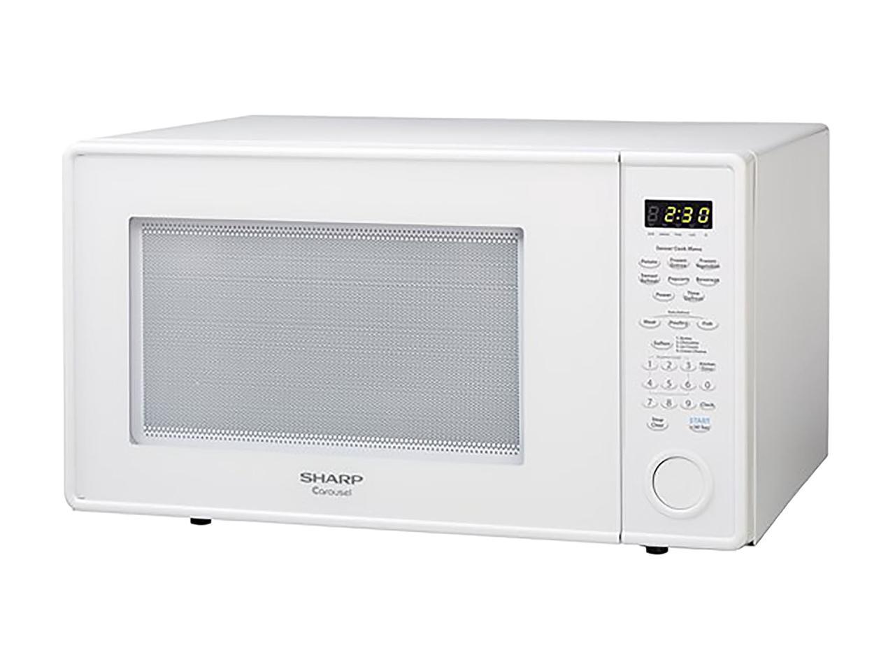 Sharp R559YW 1.8 cu. ft. Countertop Microwave Oven White