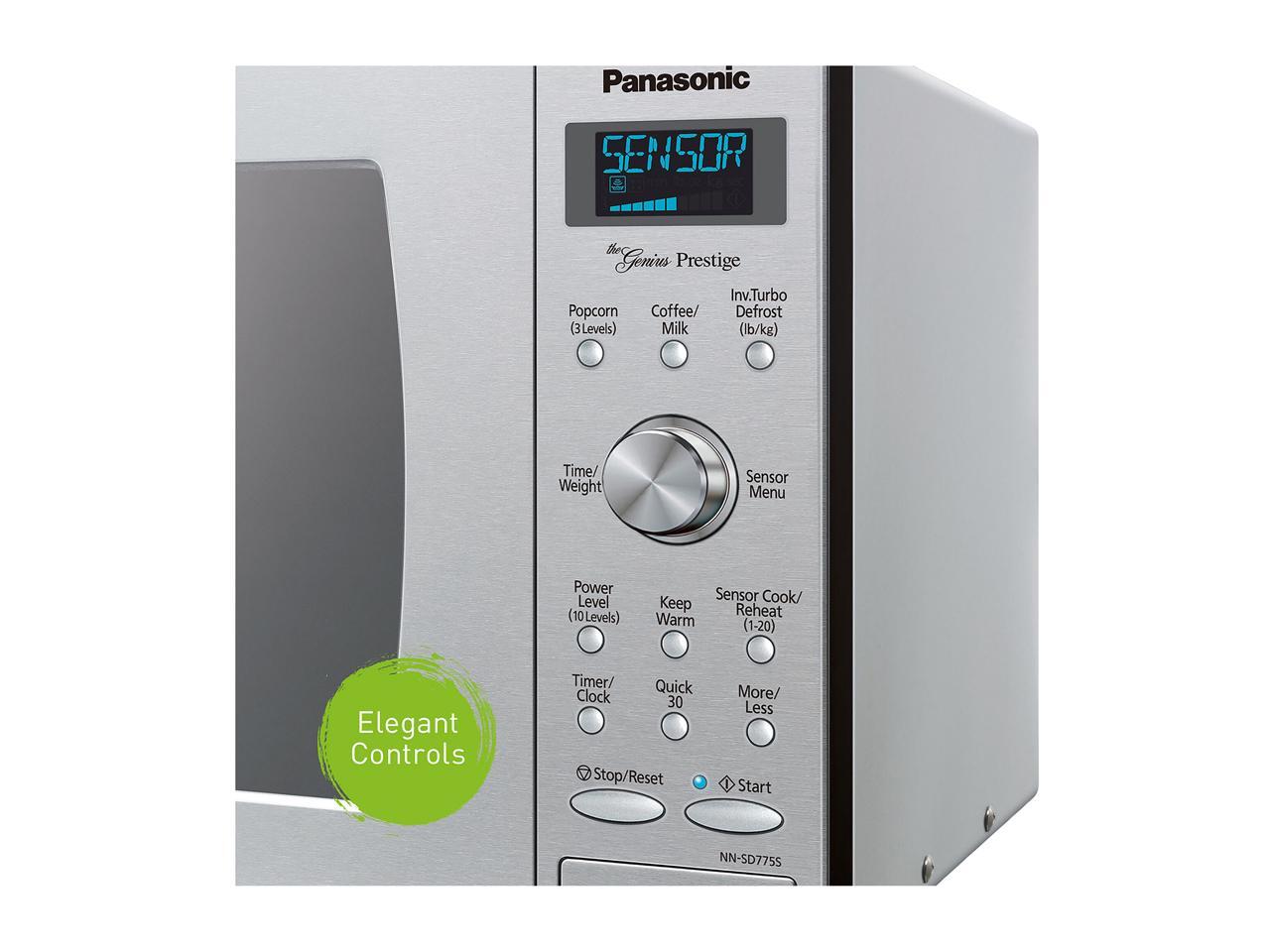 Panasonic 1.6 Cu. Ft. BuiltIn/Countertop Cyclonic Wave Microwave Oven