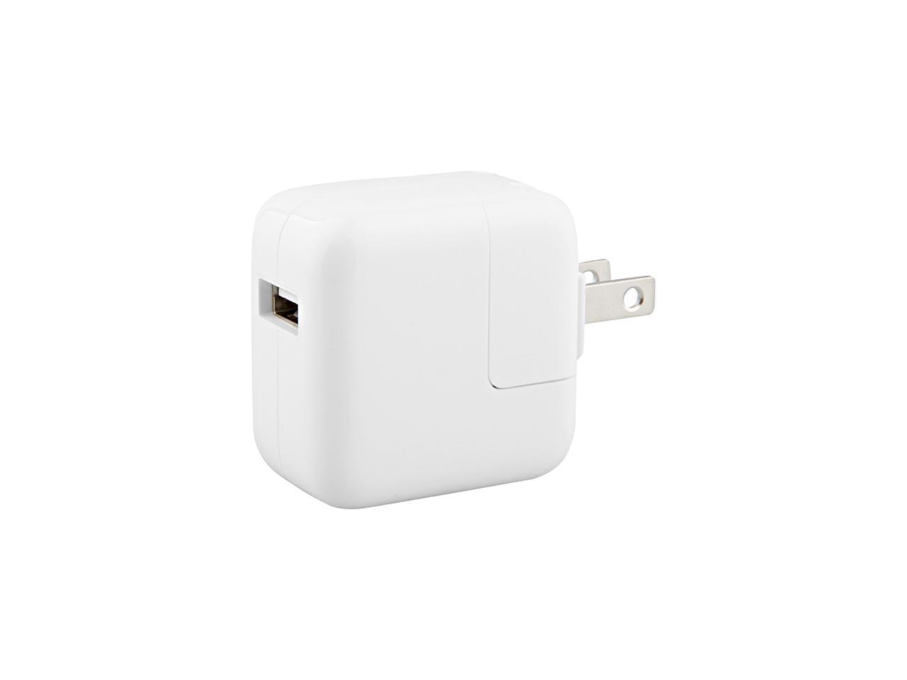 Apple iPad 10W USB Power Adapter with Folding AC Prongs - Newegg.com