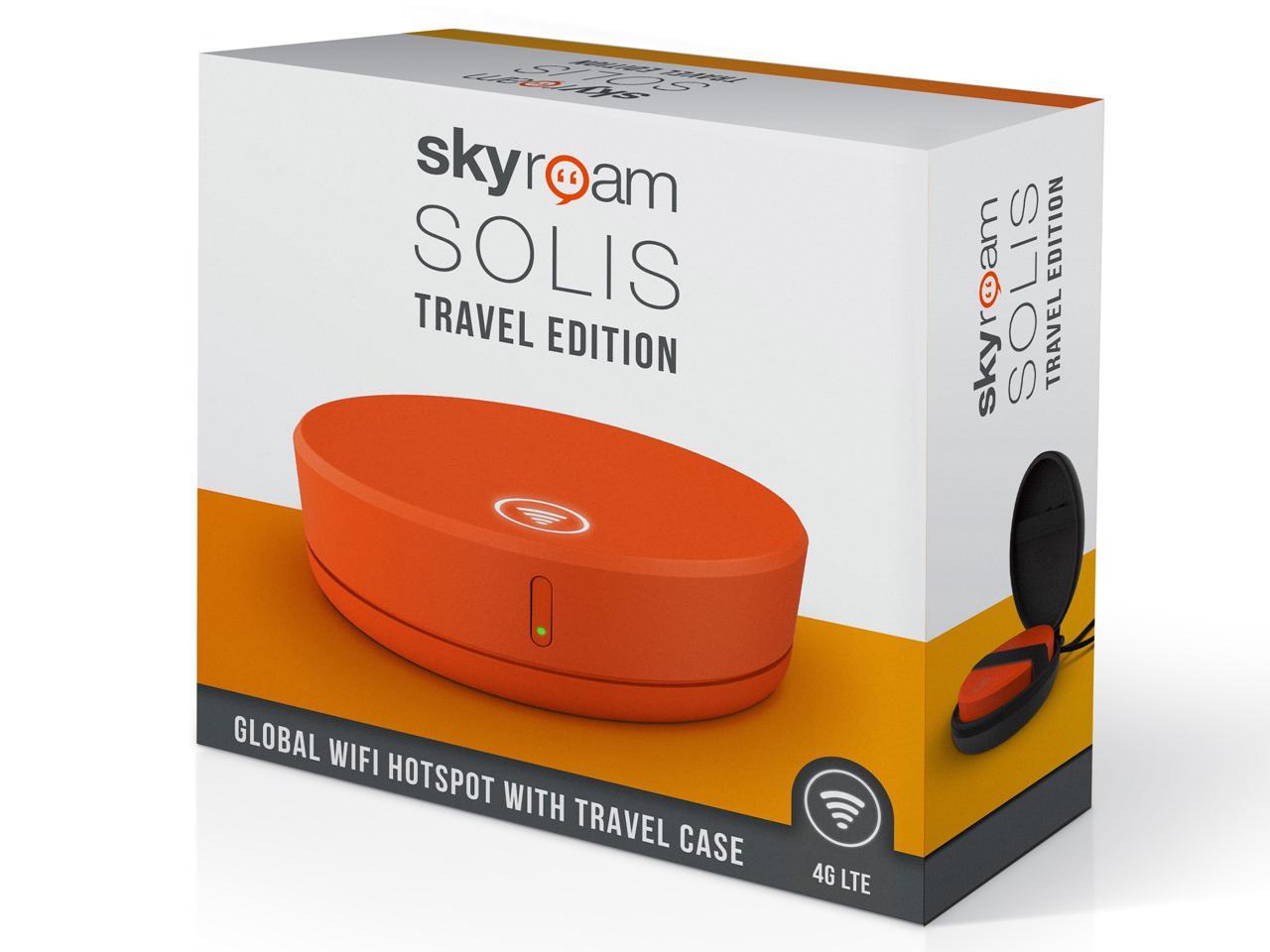 Refurbished: Skyroam Solis: Mobile WiFi Hotspot & Power Bank ...