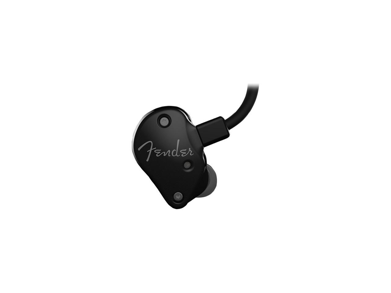 Fender FXA6 Pro In-Ear Monitor, Metallic Black - Newegg.com