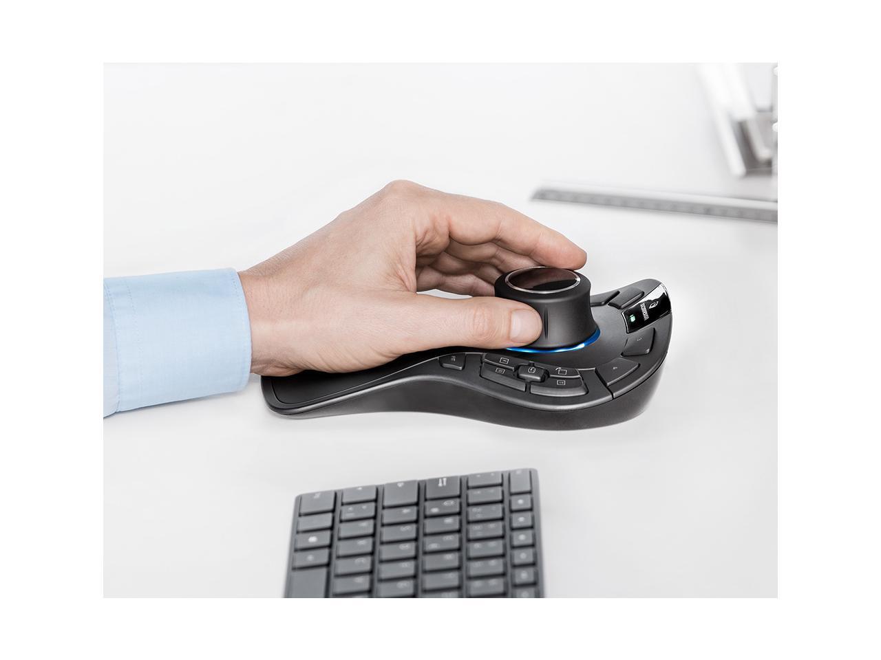 3Dconnexion SpaceMouse Pro Wireless (with Carry case and Universal ...