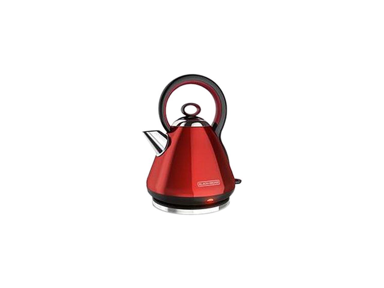Black & Decker KE2900R 1.7L Stainless Steel Electric Cordless Kettle