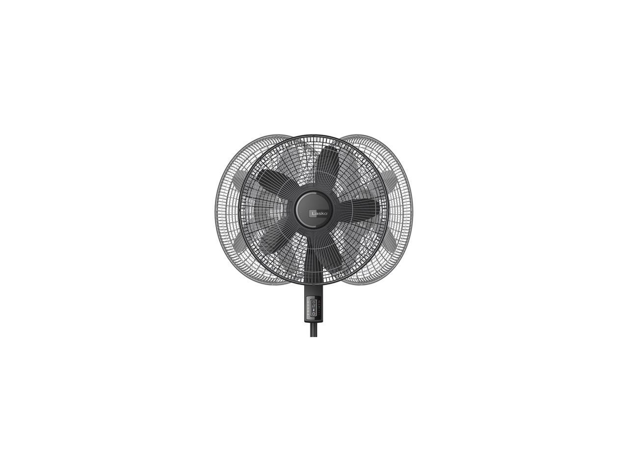 Lasko Elite Collection Quiet Blade Pedestal Fan, Black