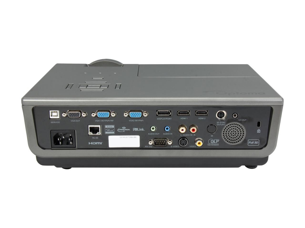 Optoma EH500 1920 x 1080 HD 4700 ANSI Lumens, Dual HDMI & VGA Inputs