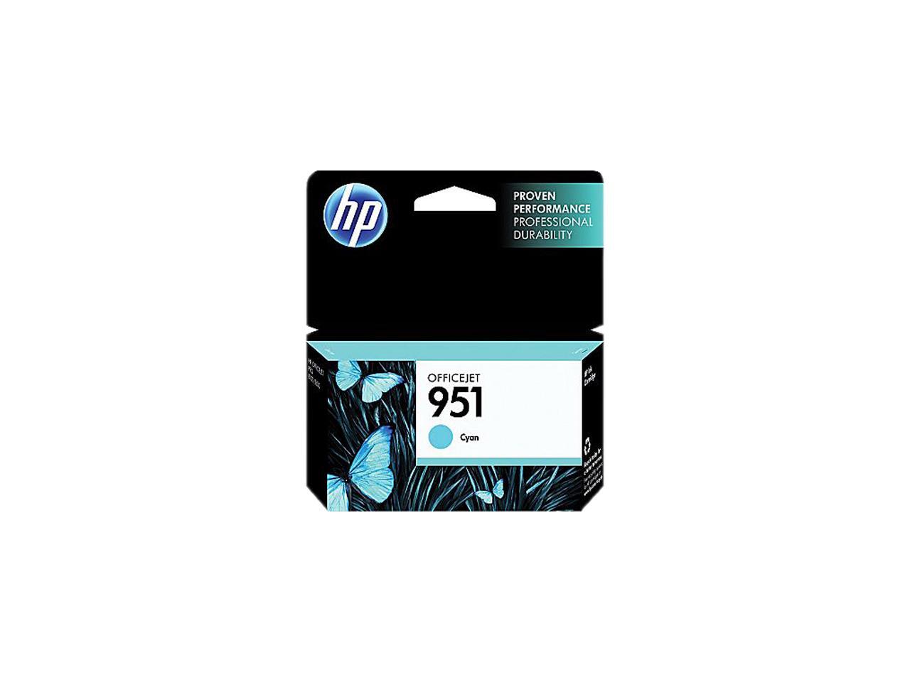 HP 951 Cyan Original Ink Cartridge (CN050AN)