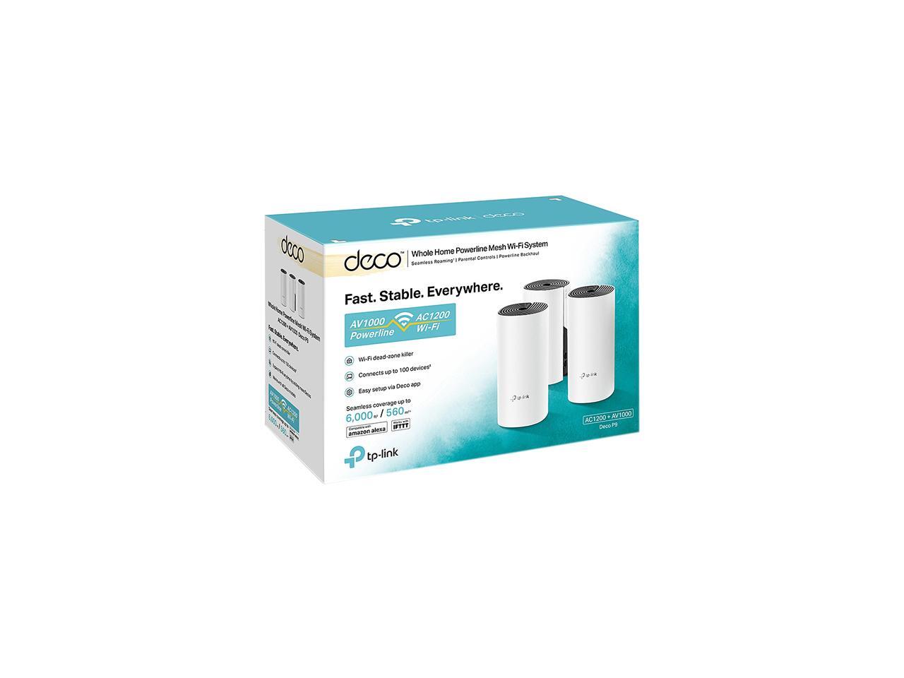TP-Link Network Deco P9 Whole Home Mesh Wi-Fi System - Newegg.com