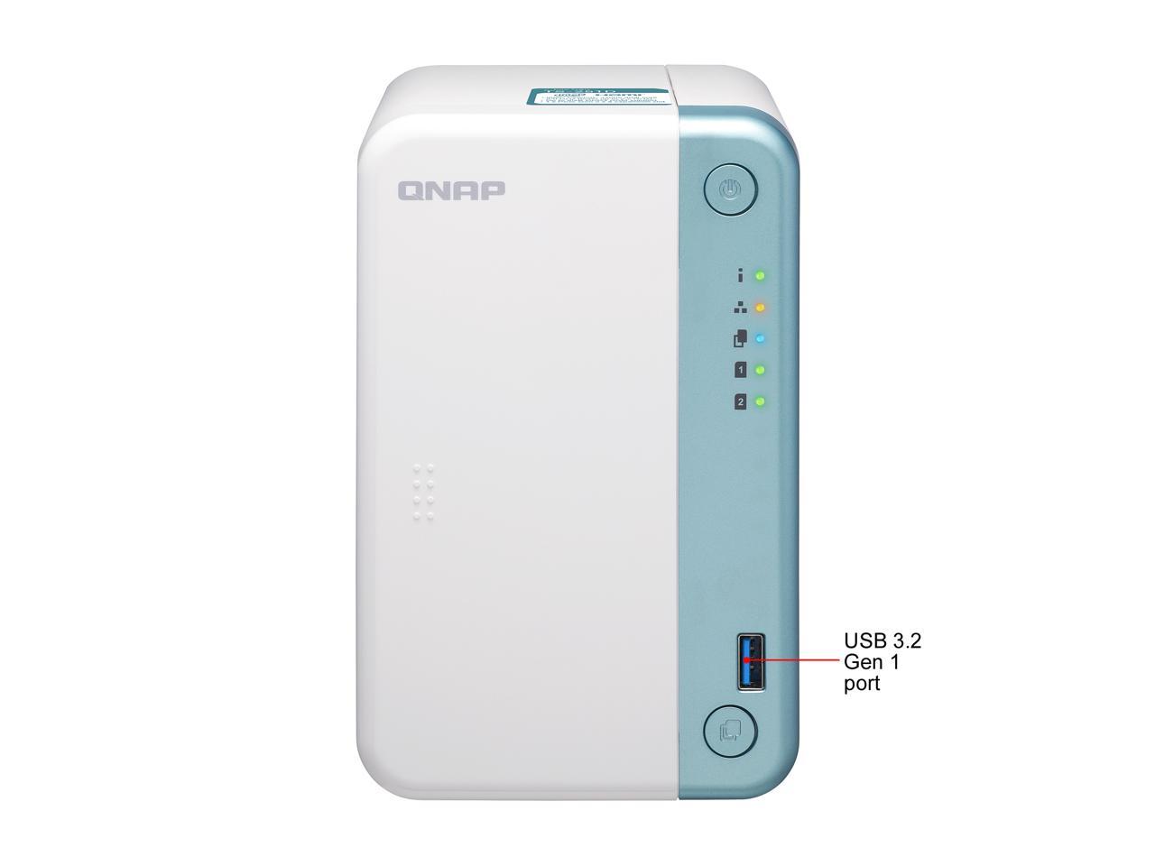 QNAP TS-251D-4G NAS TS-251D-4G 2Bay SATA Celeron J4005/4025 Dual-core 2 ...