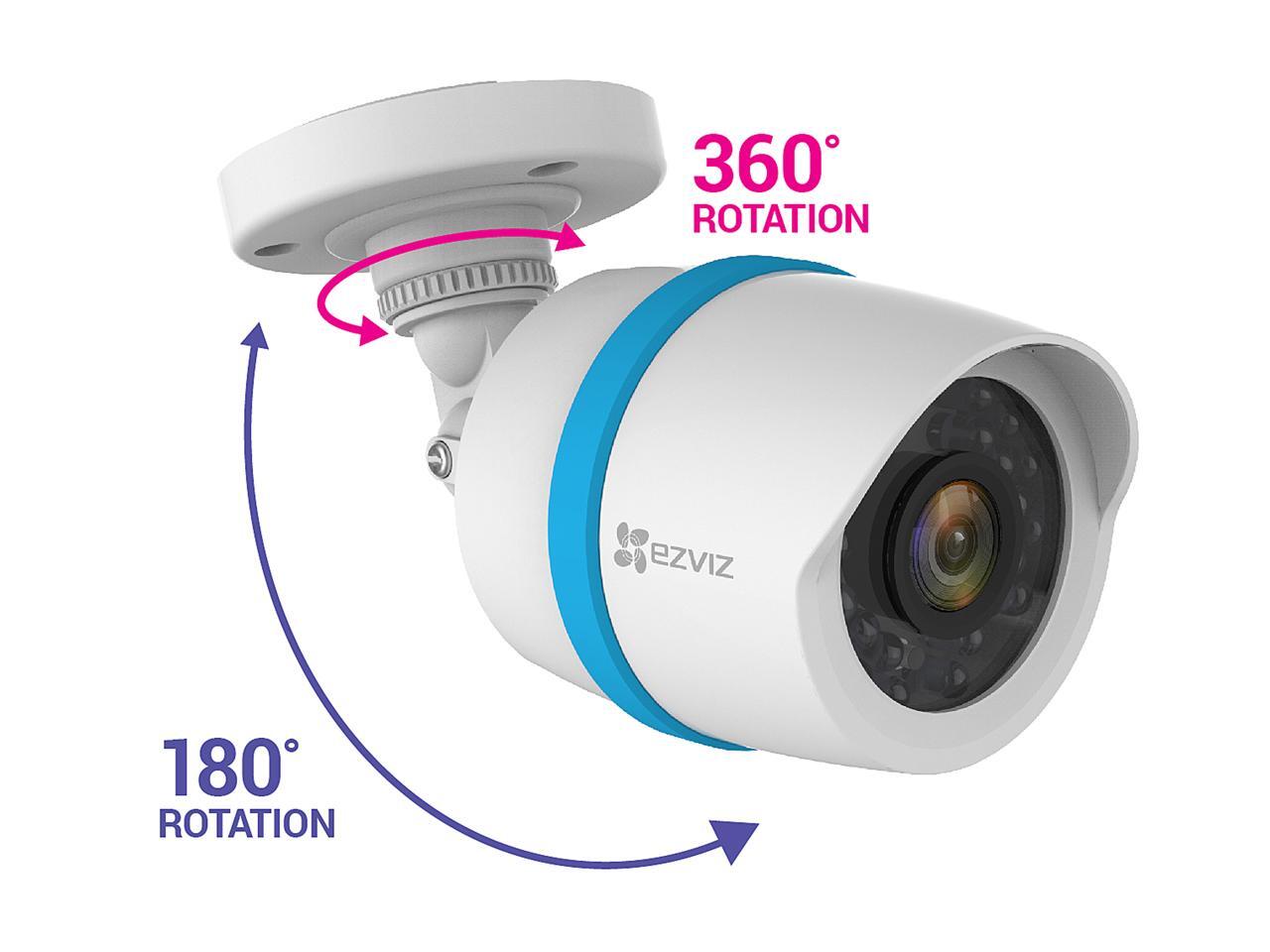EZVIZ Outdoor 4MP IP PoE Video Security Addon Camera, Weatherproof