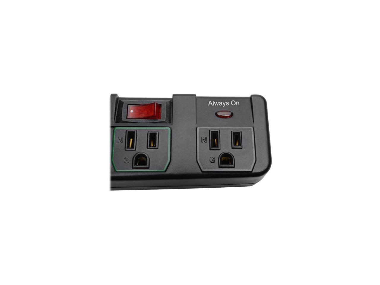 Tripp Lite Eco Surge Protector Power Strip Green 7Outlet 6ft Cord