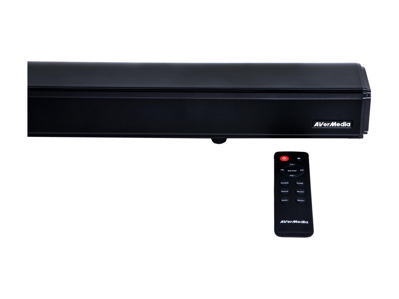 avermedia sonicblast gaming soundbar gs333