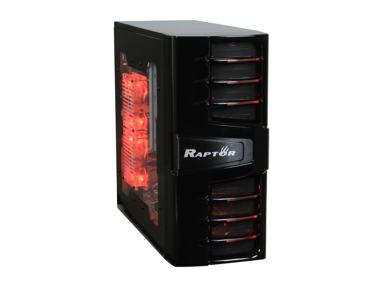 ATOP ATRAPTORWB Black Computer Case