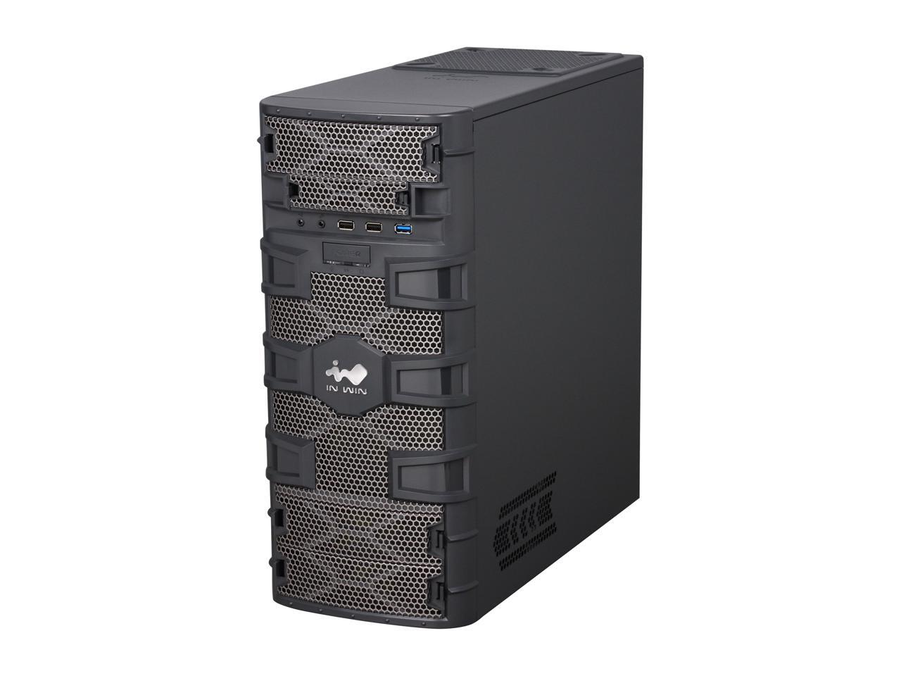 In Win Dragon Slayer Black Computer Case Newegg Com