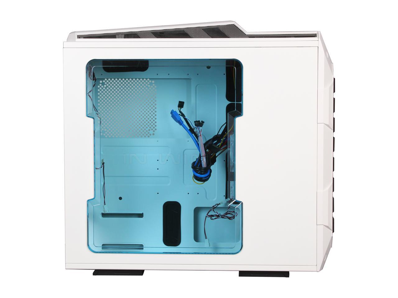 IN WIN GRone White 0.8mm SECC Steel ATX Full Tower Computer Case