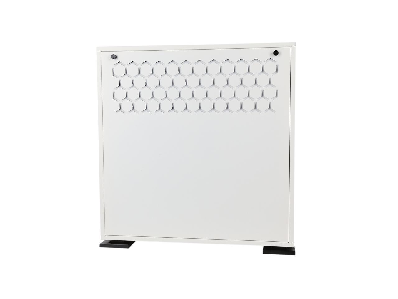 In Win 303 White Secc Steel Tempered Glass Case Atx Mid Tower Dual Chambered High Air Flow Newegg Com