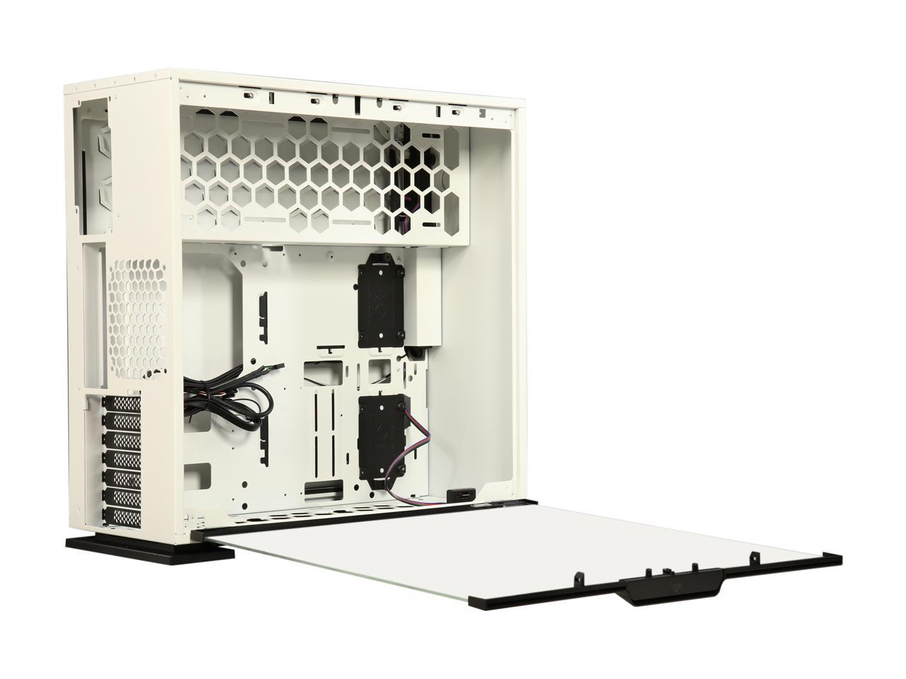 In Win 303 Msi Dragon White Secc Tempered Glass Atx Mid Tower Computer Case Newegg Com