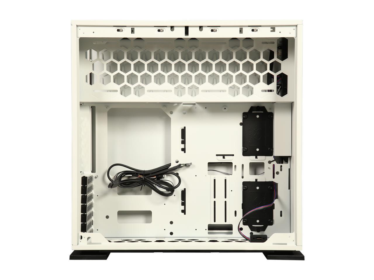 In Win 303 Msi Dragon White Secc Tempered Glass Atx Mid Tower Computer Case Newegg Com