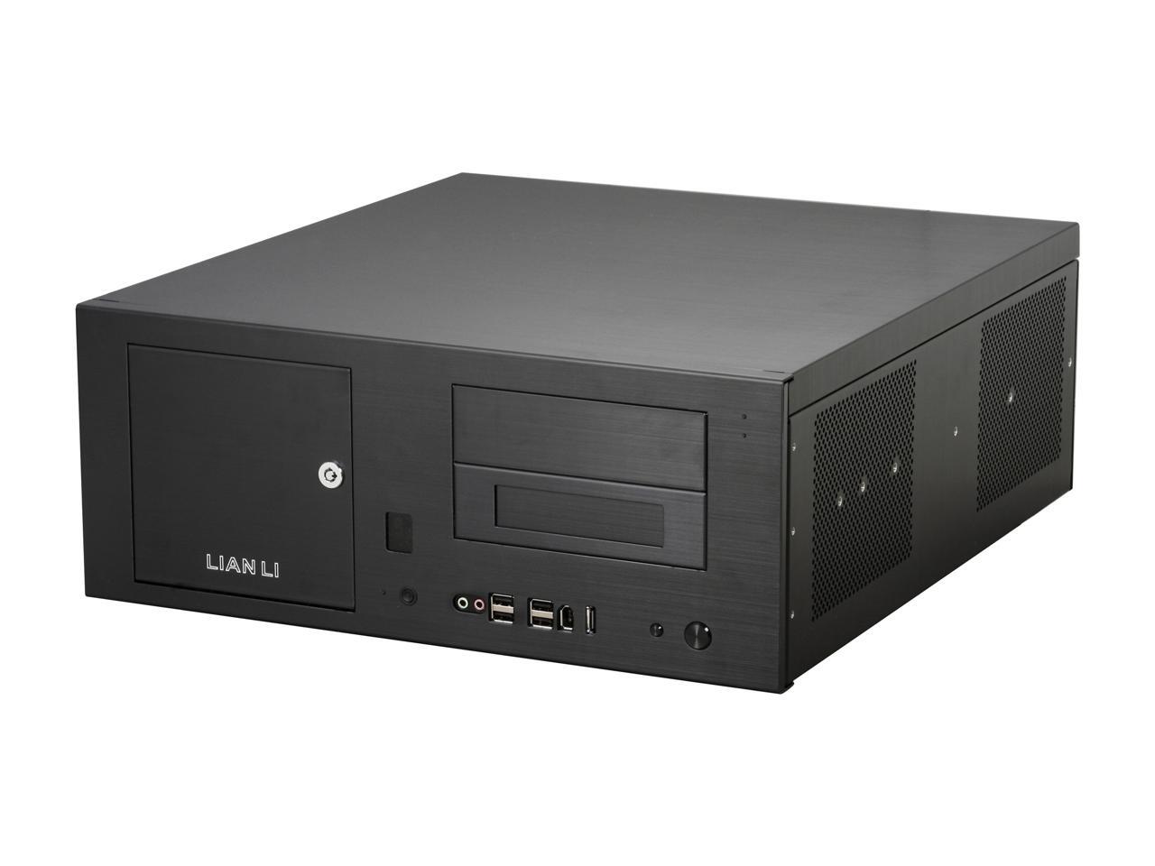 LIAN LI Black PCC34F ATX Media Center / HTPC Case