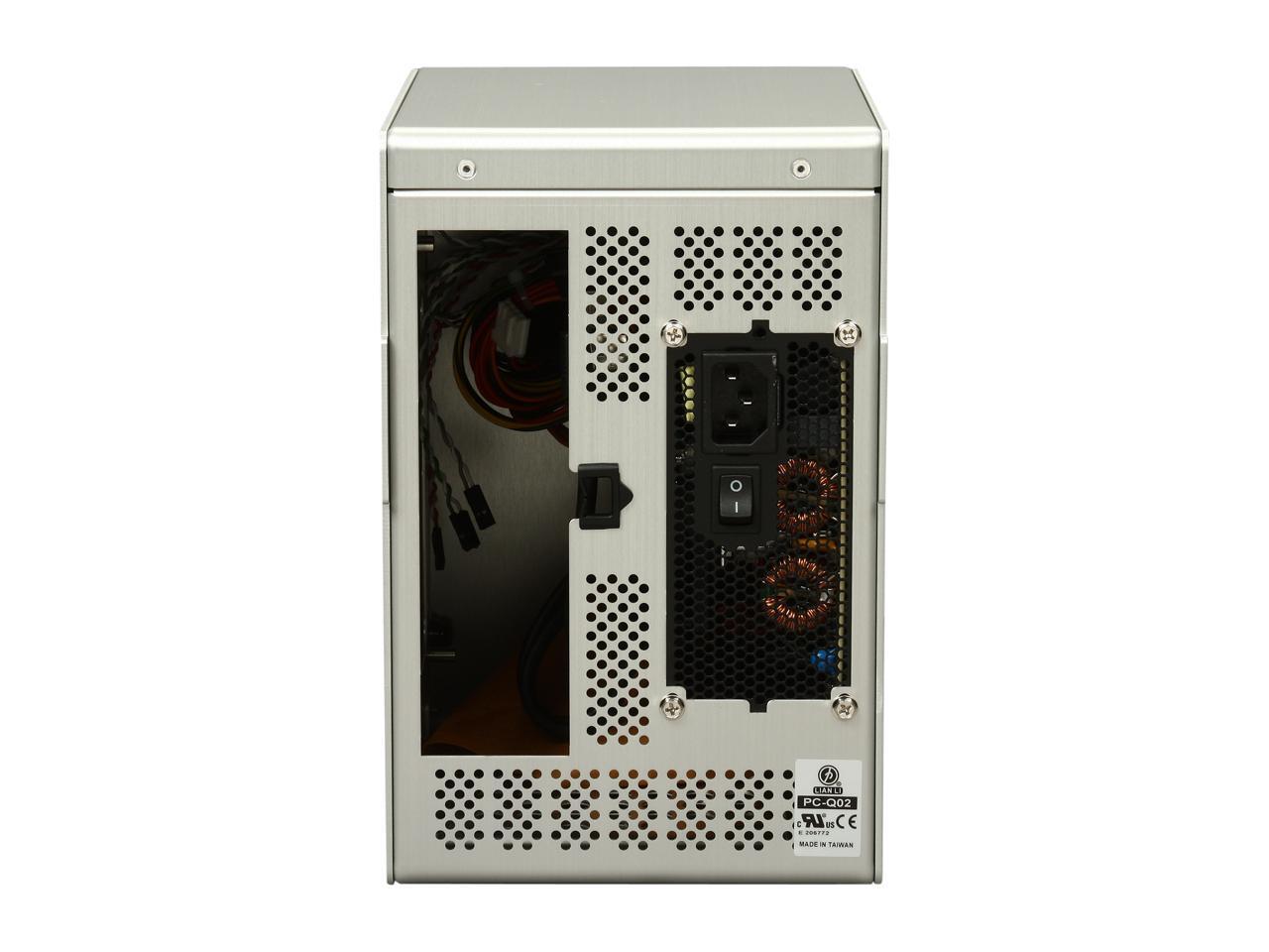 Lian Li Pc Q02a Silver Computer Case Newegg Com