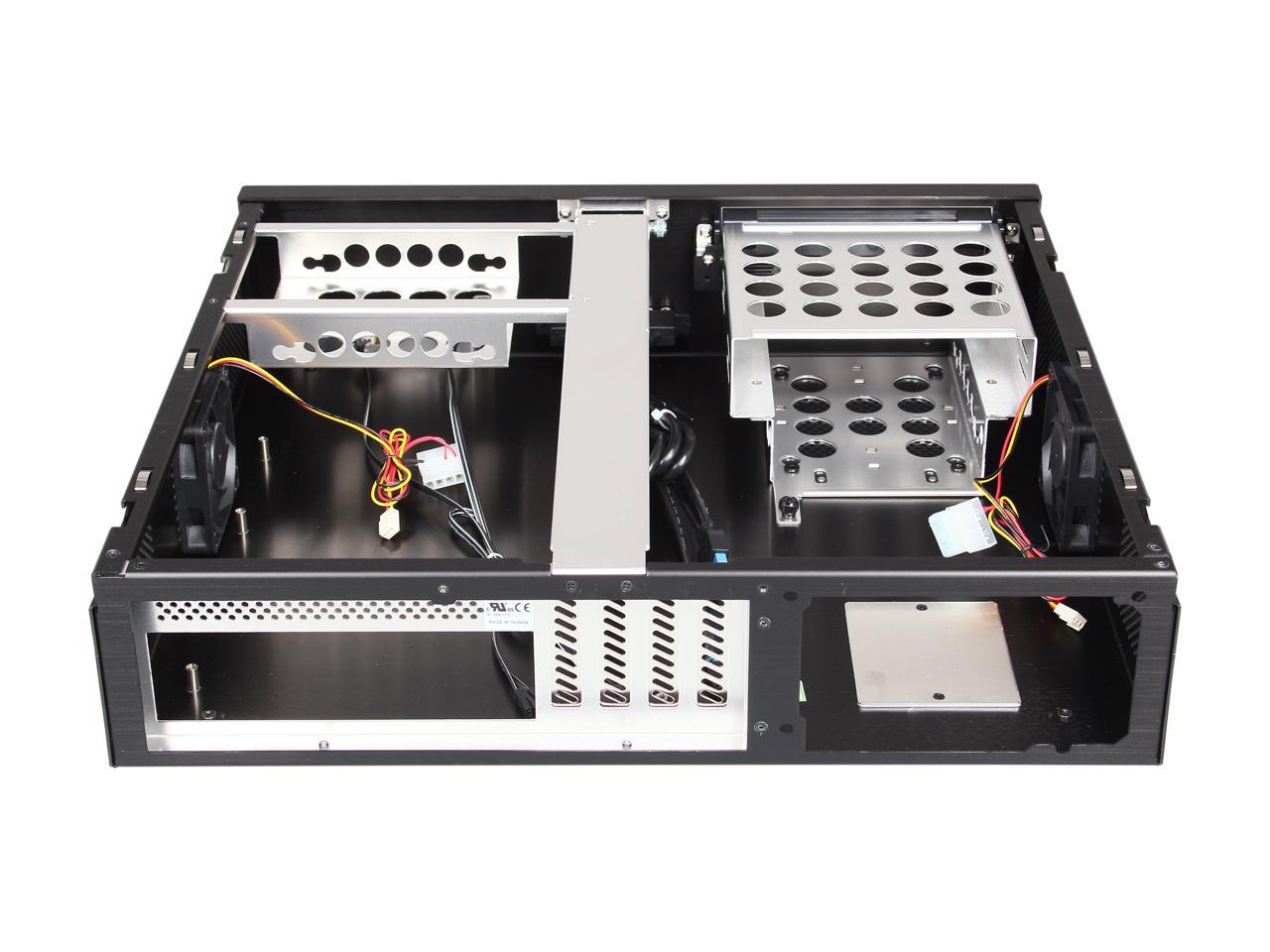 LIAN LI Black PCC37B USB3.0 Micro ATX Media Center / HTPC Case