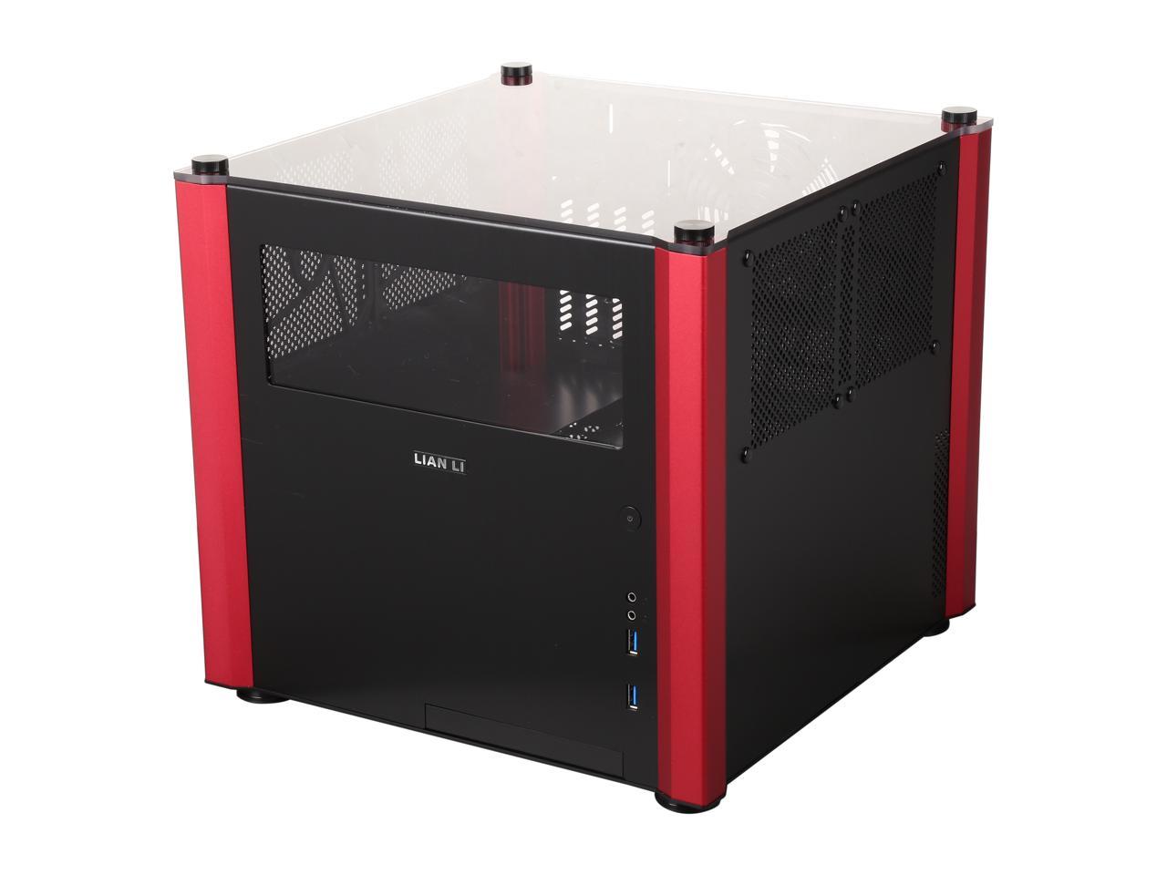 LIAN LI PC-V359WRX Black / Red Computer Case - Newegg.com