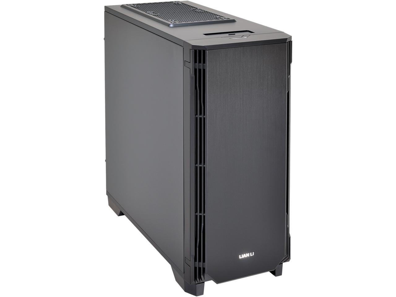 Lian Li Pc K6sx Black Silent Case Secc Atx Mid Tower Computer Case Atx Psu Optional Power Supply Newegg Com