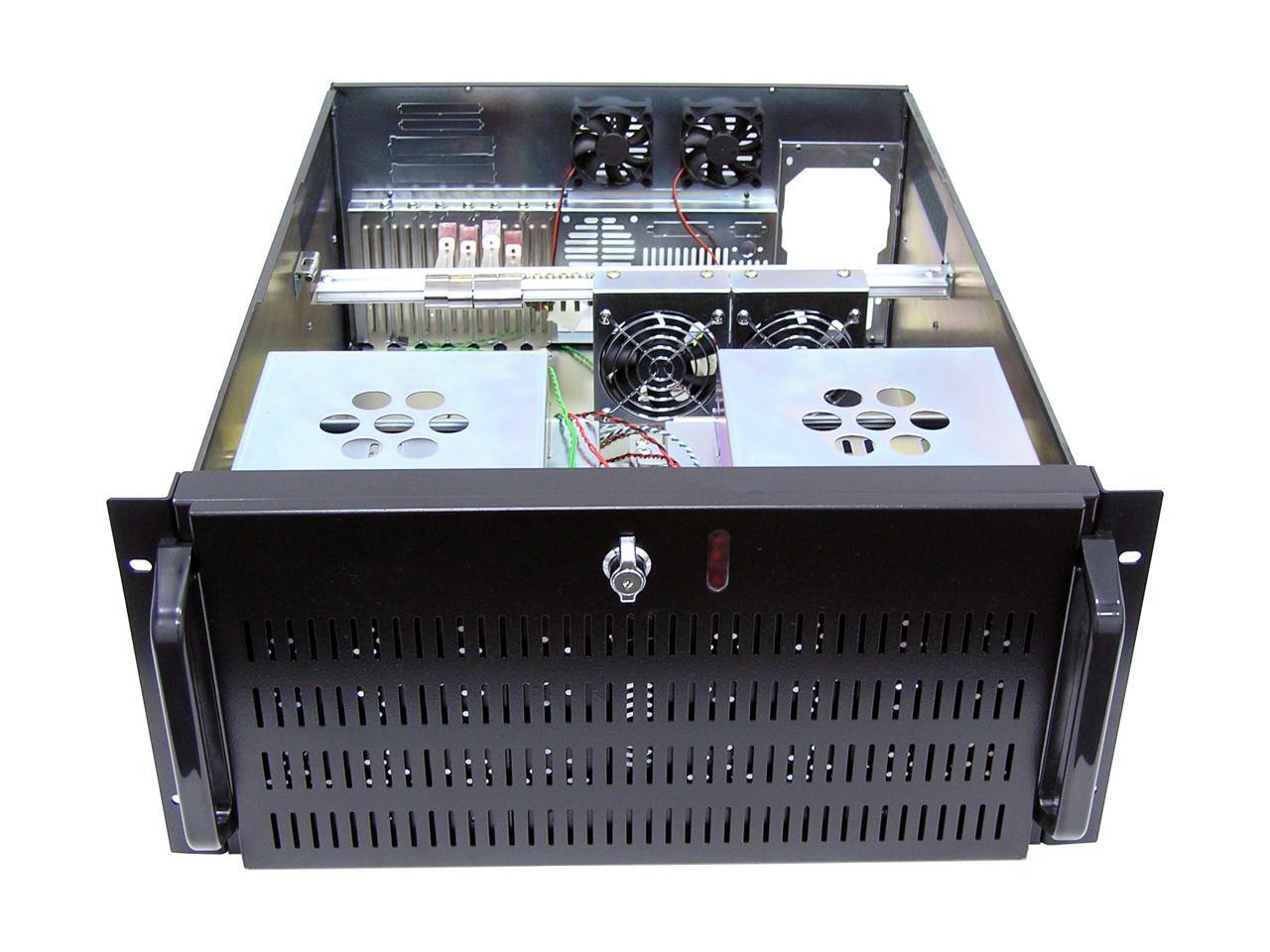 Eagle Tech ETRM5101BK Black 5U Rackmount Rackmount Case