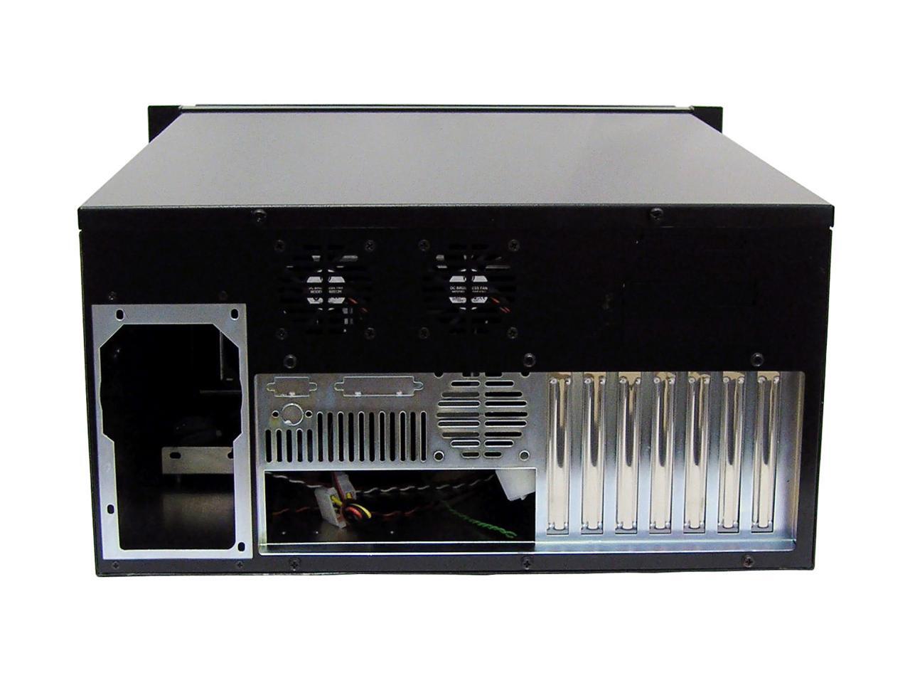 Eagle Tech ETRM5101BK Black 5U Rackmount Rackmount Case