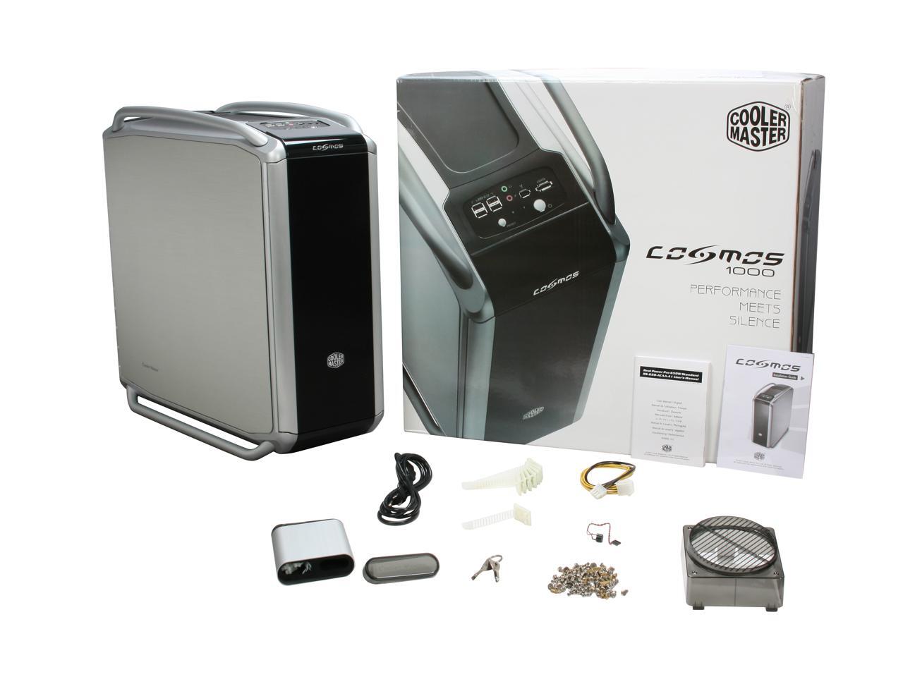 Cooler Master COSMOS 1000 RC1000KSR1GP Black/ Silver Computer Case