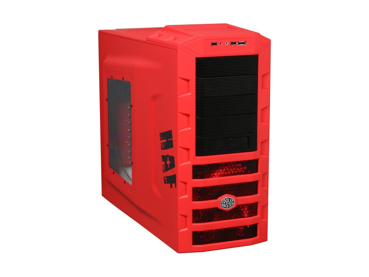 Cooler Master HAF 922 Red RC922MRWN2GP Red Computer Case