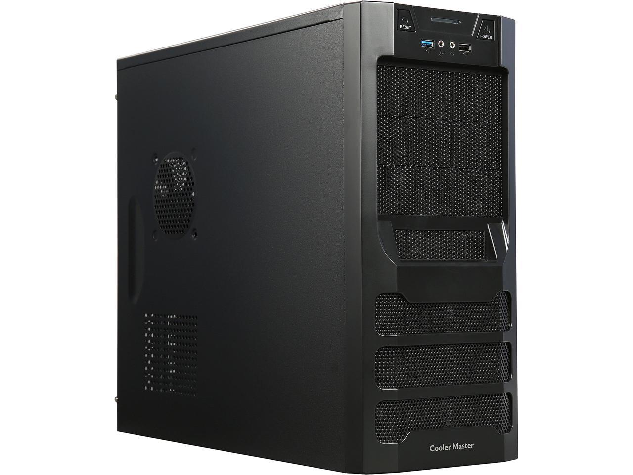 Cooler Master CMP 351 Black Steel / Plastic ATX Mid Tower Computer Case ...