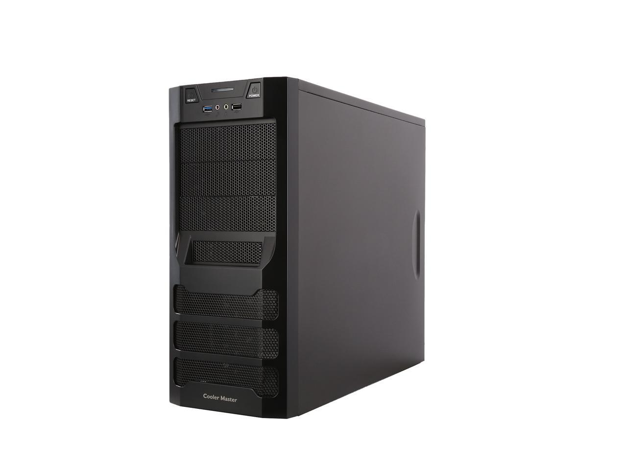 Cooler Master CMP 351 Black Steel / Plastic ATX Mid Tower Computer Case ...