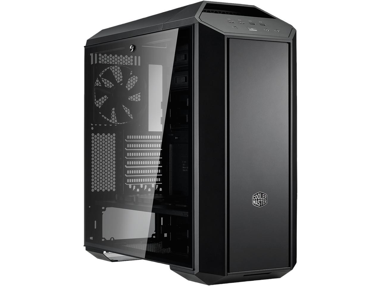 Fictief veeg hop Cooler Master MasterCase MC500P Mid-Tower Case w/ FreeForm Modular, Front  Mesh Ventilation, Solid/Mesh Front Option, Tempered Glass Side Panel &  Cable Management Cover - Newegg.com