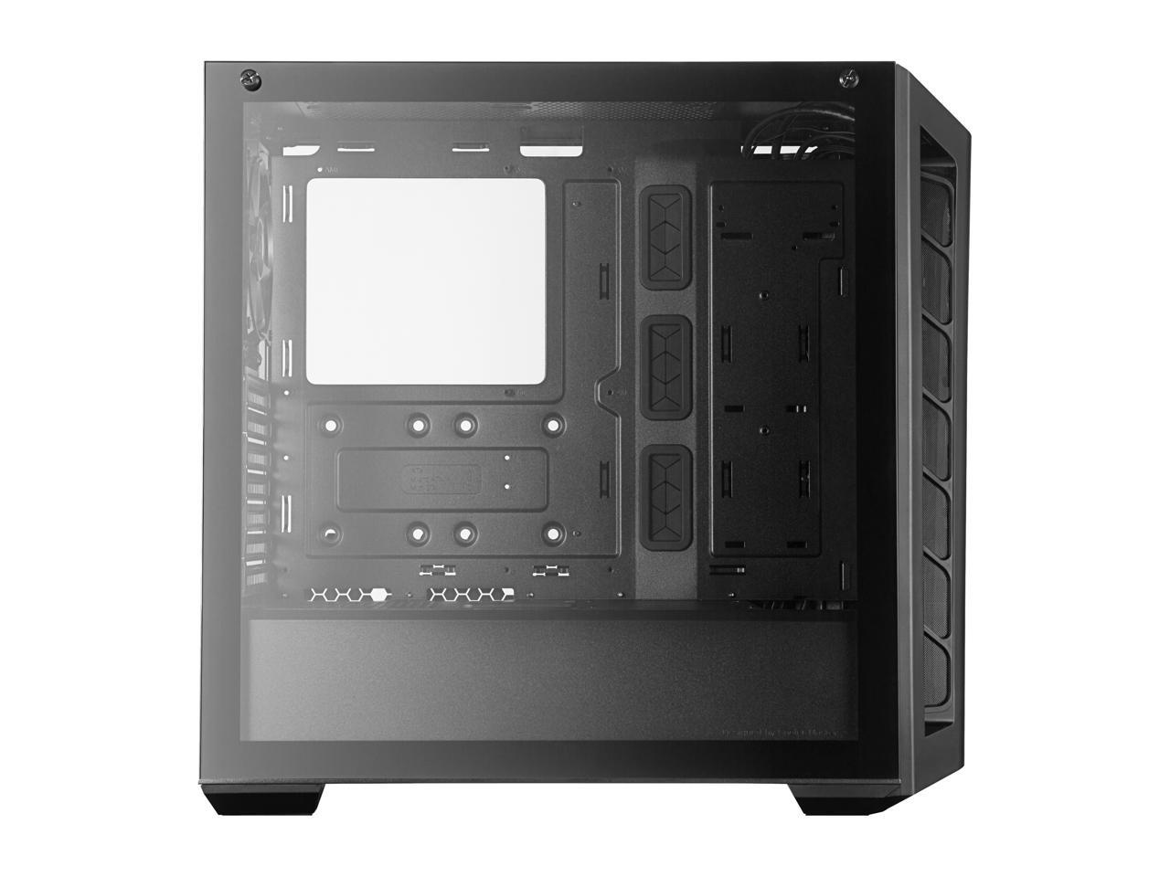 Cooler Master MasterBox MB530P Black ATX Mid-Tower with Three Tempered ...